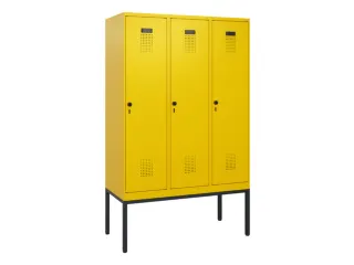 schoollocker,HxBxD 1950x1200x500mm,3vak,vak B 400mm,draaigrendel - 2