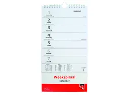 Weekspiraalkalender 2027 Quantore