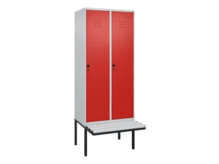 locker voor scheiding van kleding,HxBxD 2120x800x815mm,2vak - 1