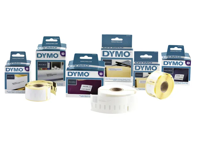 Etiket Dymo Labelprint Vierkant 25x25mm Verwijderbaar S0929120