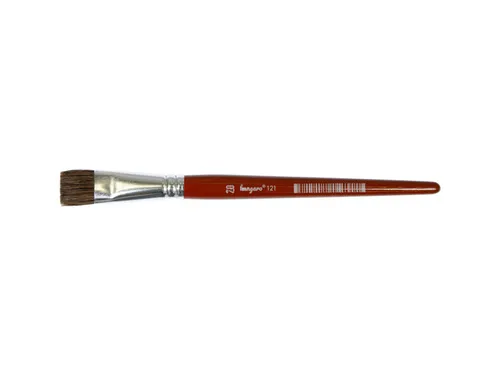 Penseel Kangaro Serie 121 plat Nr. 20 geitenhaar doos 6 stuks