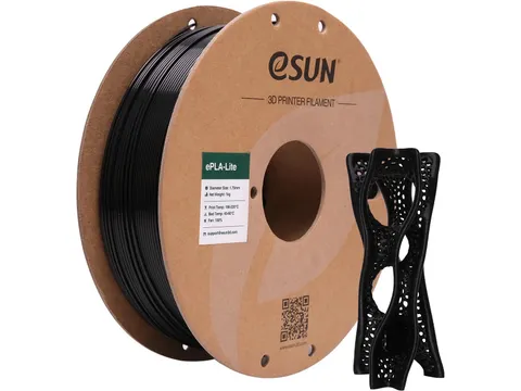 Filament 3D eSun PLA-Lite 1,75mm noir 1kg
