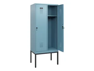 schoollocker,HxBxD 1950x800x500mm,2vak,vak B 400mm,draaigrendel - 1