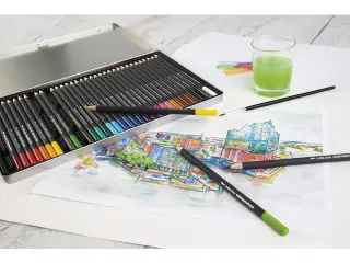 Aquarelpotlood Eberhard Faber Artist Color metalen etui a 36 stuks - 6