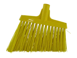 Hygiene 2914-6 hoekbezem Geel harde vezels 290mm