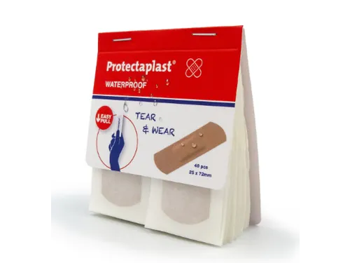 Tear & Wear Waterproof Easy-Pull 25x72mm 5 x 40 stuks