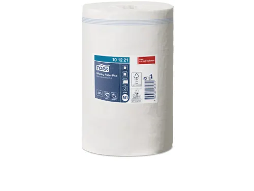 Poetsrol Tork M1 101221 2-laags 21.5x75m 11 Rollen Wit