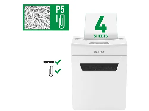 Papiervernietiger Leitz IQ Protect Premium 4M snippers 2x15mm