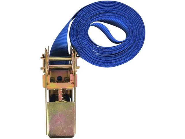 Spanband ProPlus ratel 5 meter blauw