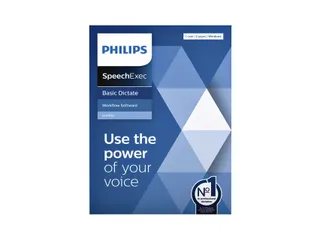 Licentie Philips LFH4722 SpeechExec Basic Dictate - 1