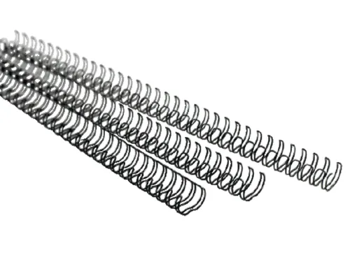Draadrug Gbc Multibind 10mm Us/21-rings A4 Zilver 100stuks
