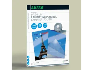 Lamineerhoes Leitz Ilam A4 100 micron glanzend 100 Stuks - 1