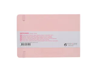 Schetsboek Talens Art Creation 80 witte vellen 140gr 210x150mm roze - 3