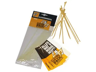 Inbindstrip CleverPack cleverbinder kabel 10/20cm wit 100 stuks - 2