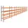 palletstelling,basis+7xaanbouw,HxBxD 4620x29700x1100mm,vakl. 3400kg