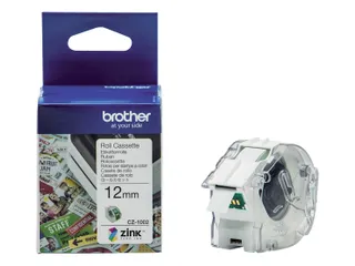 Labeletiket Brother CZ-1002 12mmX5m kleur opdruk - 1