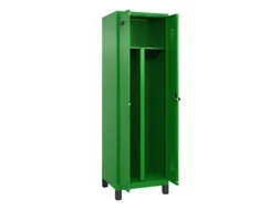 PBM-locker,HxBxD 1950x600x500mm,2vak,vak B 300mm,draaigrendel