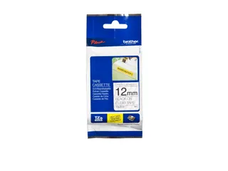 Labeltape Brother P-touch TZe-S231 extra sterk klevend 12mm zwart op w - 4