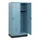 schoollocker,HxBxD 1630x800x500mm,2vak,vak B 400mm,draaigrendel,sokkel