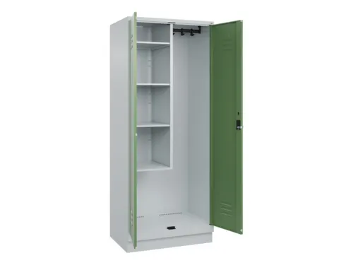 schoonmaakkast,HxBxD 1950x800x500mm,links 4vakken