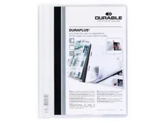 Snelhechtmap Durable Duraplus A4+ wit