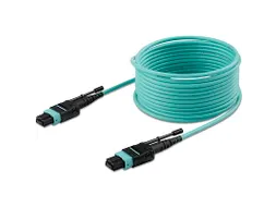 MPO12PL3M InfiniBand en Glasvezelkabel 3 meter MPO/MTP Aqua-kleur