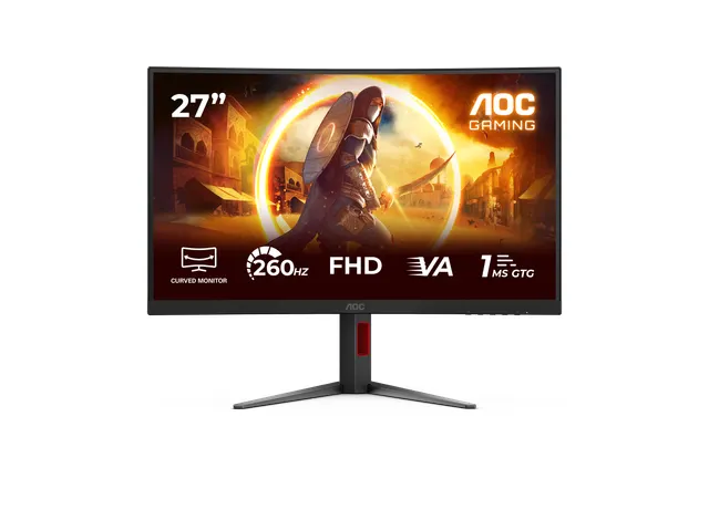 AOC C27G4Z2 27 inch curved Full HD gamingmonitor 260 Hz