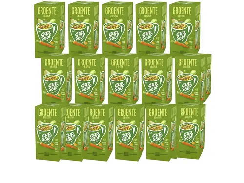Cup a Soup Knorr groente 175ml doos 21 stuks Voordeelbundel