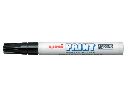 Uni Paint Marker PX-20 zwart