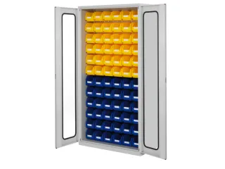 Bakkenkast Staalplaat 1950x1000x410mm Vensterdeuren Maat 5 - 1