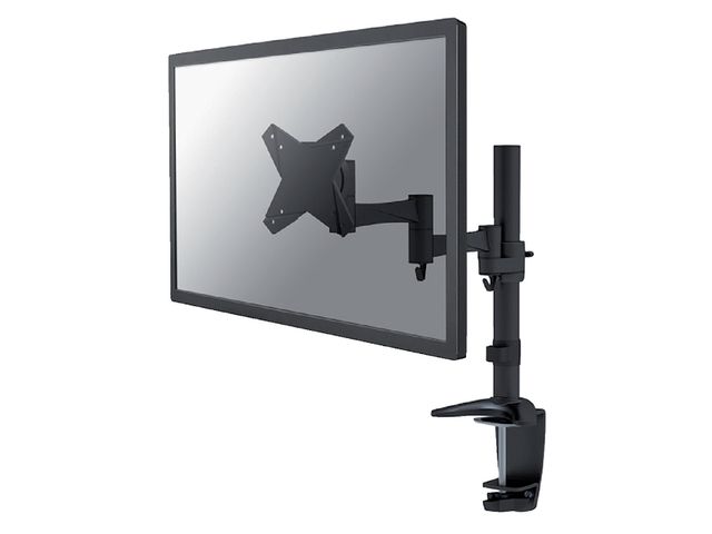 Monitorarm FPMA-D1330 1 scherm tot 30 Inch met Klem en doorvoer Zwart | MonitorarmenShop.be