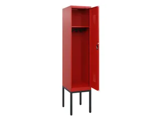 schoollocker,HxBxD 1950x400x500mm,1vak,vak B 400mm,cil.-slot - 1