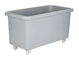 Mobiele Opslagbak Hoekig Pe Hxbxd 737x1308x699mm 450 Liter Grijs