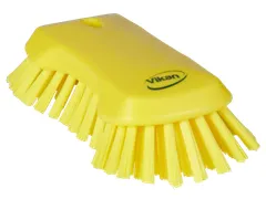 Vikan Hygiene extra grote handborstel extra harde vezels 230mm Geel