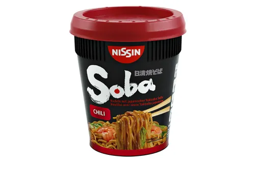 Noodles Nissin Soba chili cup