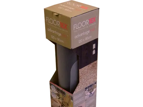 Stoelmat Floortex PVC 120x90cm voor harde vloeren retailpak