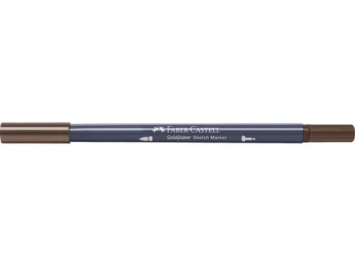Sketchmarker Faber-Castell Goldfaber 280 burnt umber op alcoholbasis