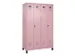locker voor scheiding van kleding,HxBxD 1950x1200x500mm,4vak