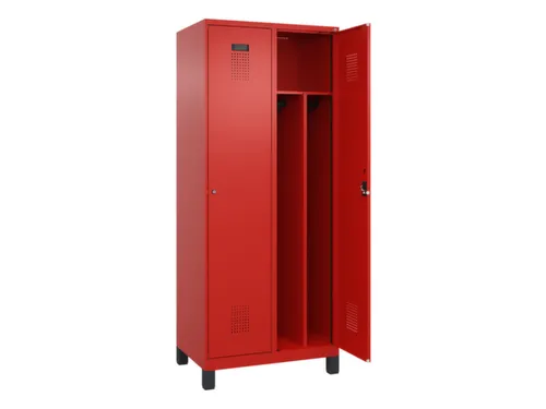 locker voor scheiding van kleding,HxBxD 1950x800x500mm,2vak
