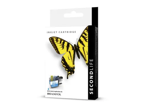 Cartridge SecondLife Brother LC421 XL cyaan