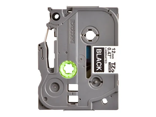 Ruban de lettrage Brother P-Touch TZe-335 standard 12mm blanc sur noir