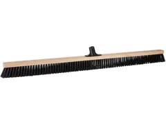 Vikan Classic 31100-S veger blank hout zwarte medium vezel 102cm