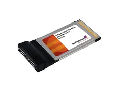 2 Port CardBus eSATA Adapter Card