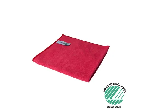 Microvezeldoek Rood 40x40cm 10 stuks