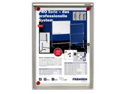 Infovitrine 1xa4 Whiteboard Voor Binnen Deur Acrylglas