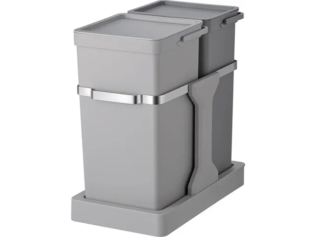 Deco Inbouwafvalemmer 15+20 Liter Eko