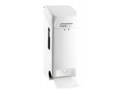 Toiletpapier Dispenser Staal Voor 2 Rollen Wit