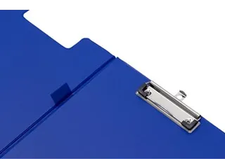 Klemmap Opvouwbaar A4 PVC Blauw - 3