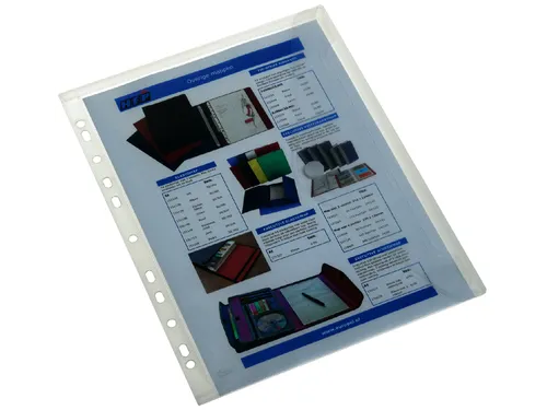 Enveloptas HF2 A4 240x310mm 11-gaats PP transparant wit