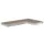 Spaanplaatvloer voor opberghoekplank links, BxD 890x490mm